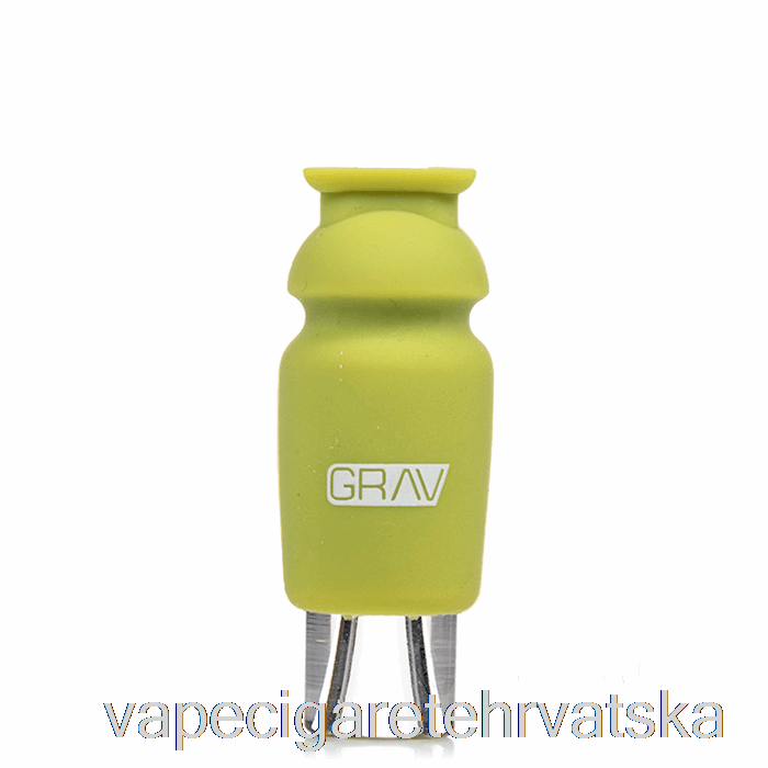 Vape Cigarete Grav Staklena štaka Sa Silikonskim Poklopcem Avokado Zelena